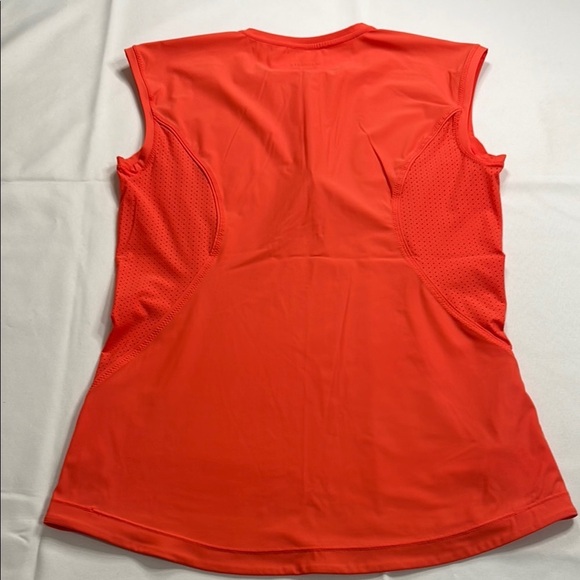 Athleta Orange Sleeveless Muscle Tee Relaxed Fit - Picture 5 of 5